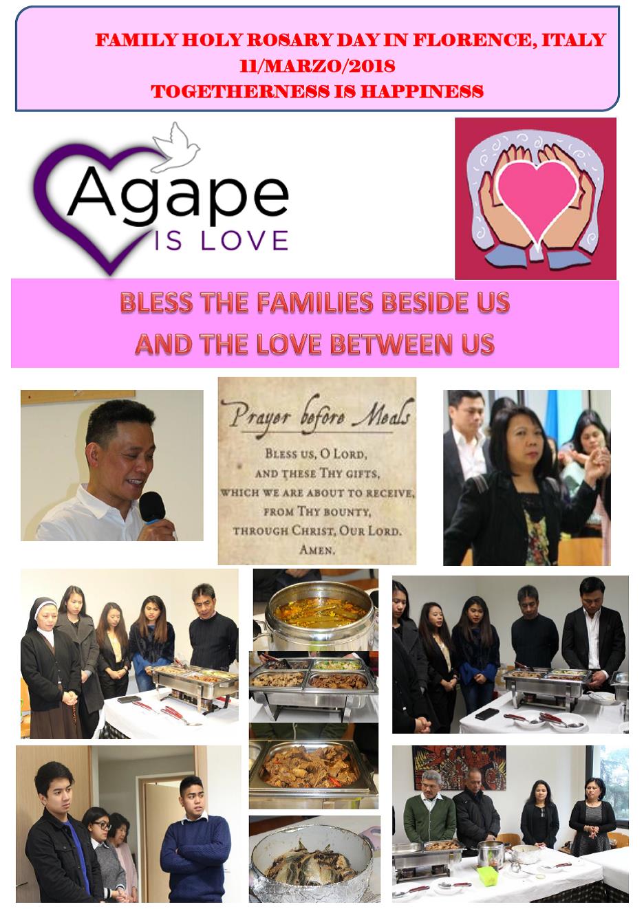 FAMILY HOLY ROSARY - AGAPE MARCH 2018