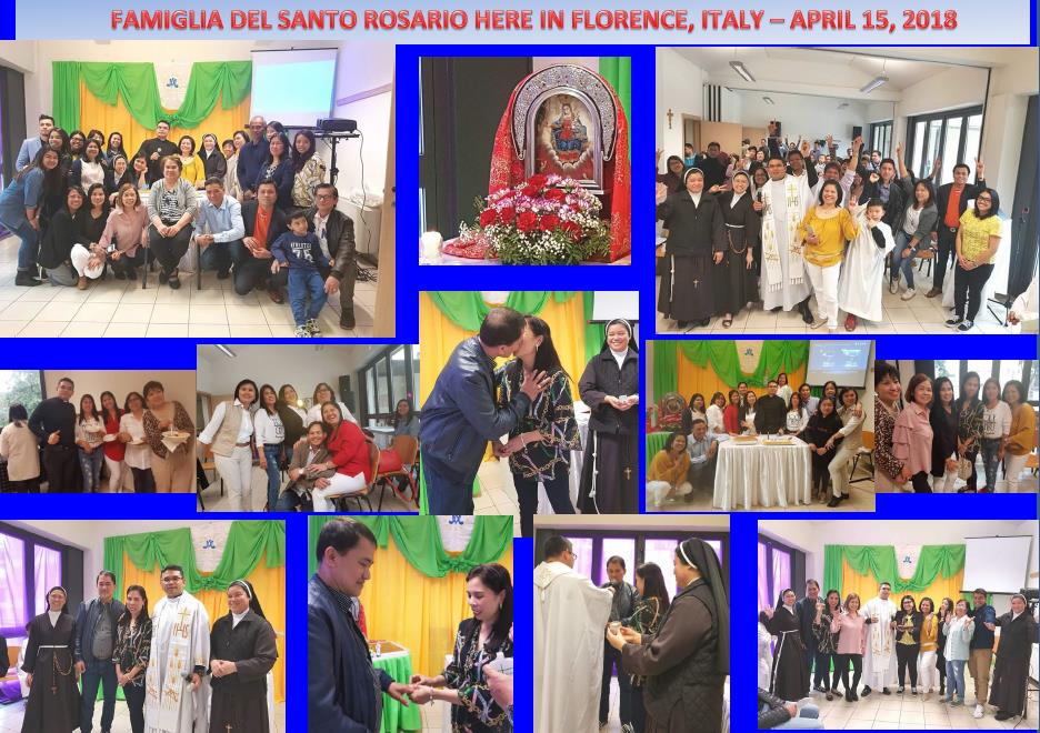 FAMILY HOLY ROSAY DAY APRIL 2018