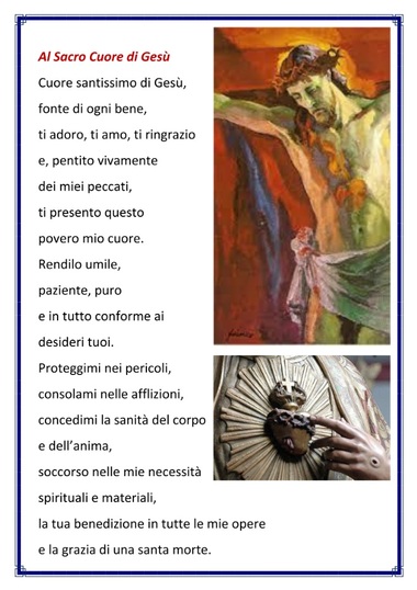 Al Sacro Cuore di Gesù